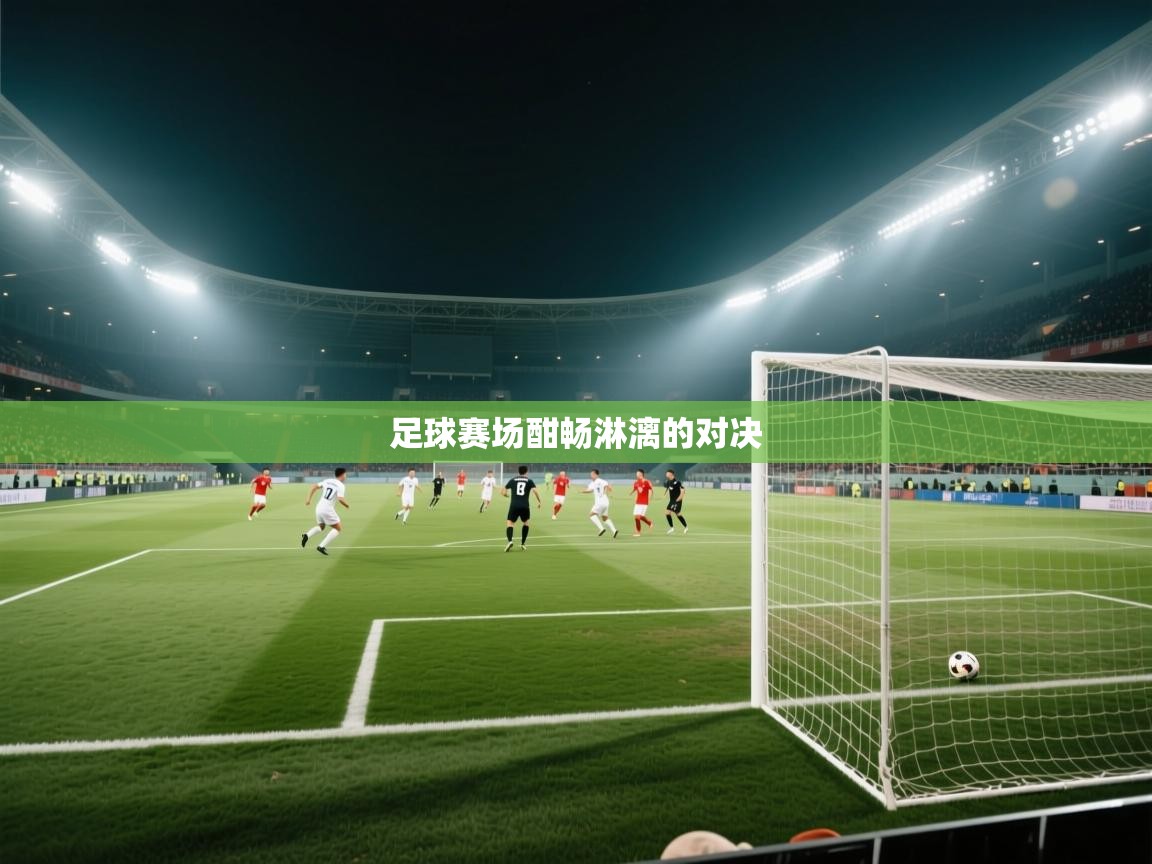 足球赛场酣畅淋漓的对决  第1张